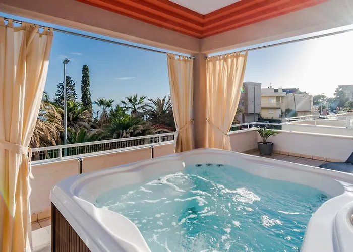 公寓 Family With Huge Terrace And Hot Tub - Franka